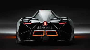 Lamborghini Egoista rear flaps up