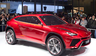 Lamborghini Urus SUV concept red