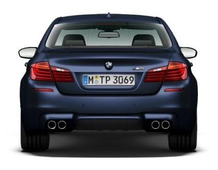 BMW M5 facelift rear