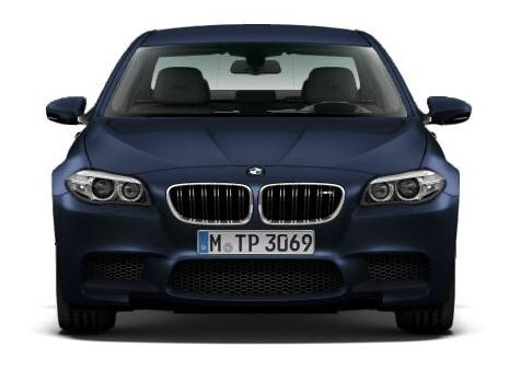 BMW M5 facelift front