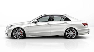 2013 Mercedes E63 AMG S Model side profile saloon