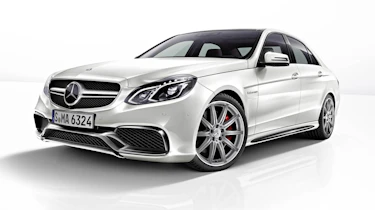 2013 Mercedes E63 AMG S Model saloon front white