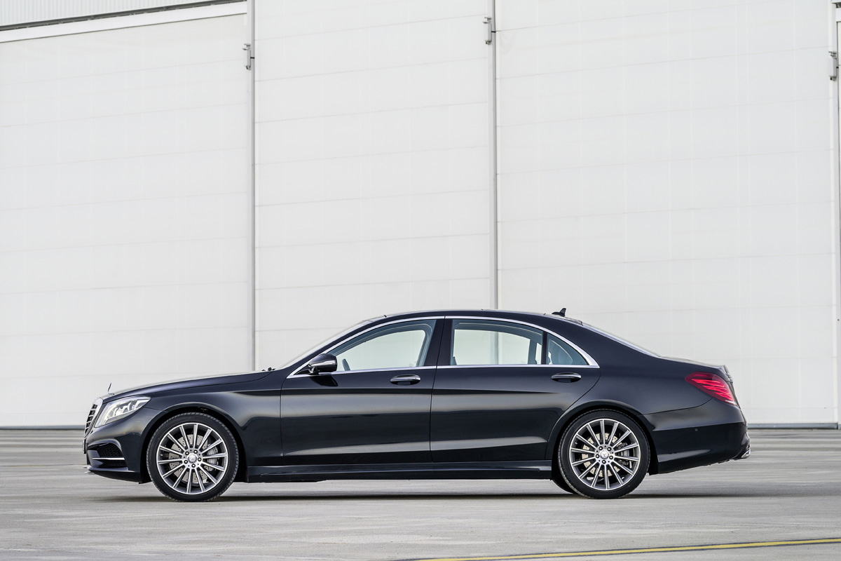2014 Mercedes S-Class side profile