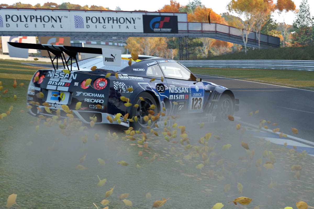 Gran Turismo 6 screenshot Nissan GT-R slide drift