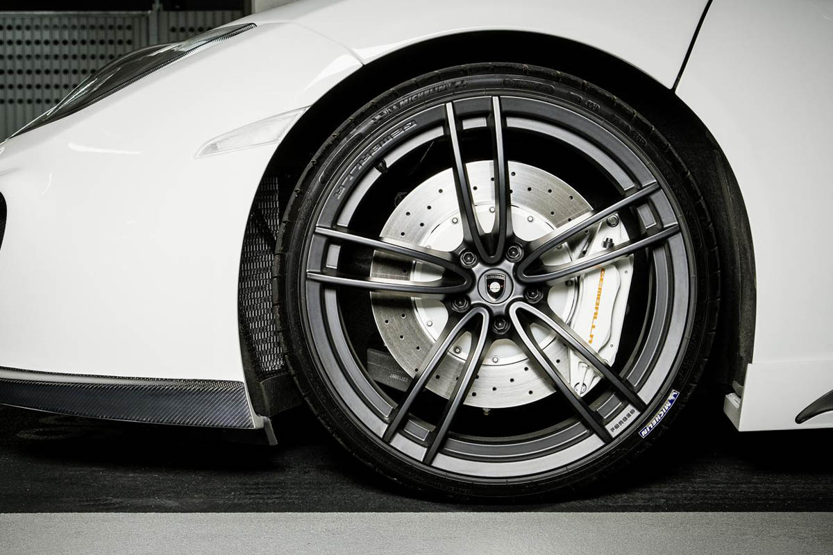 Gemballa GT Spider: tuned McLaren 12C alloy wheel