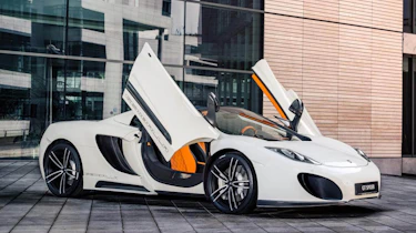 Gemballa GT Spider: tuned McLaren 12C doors up