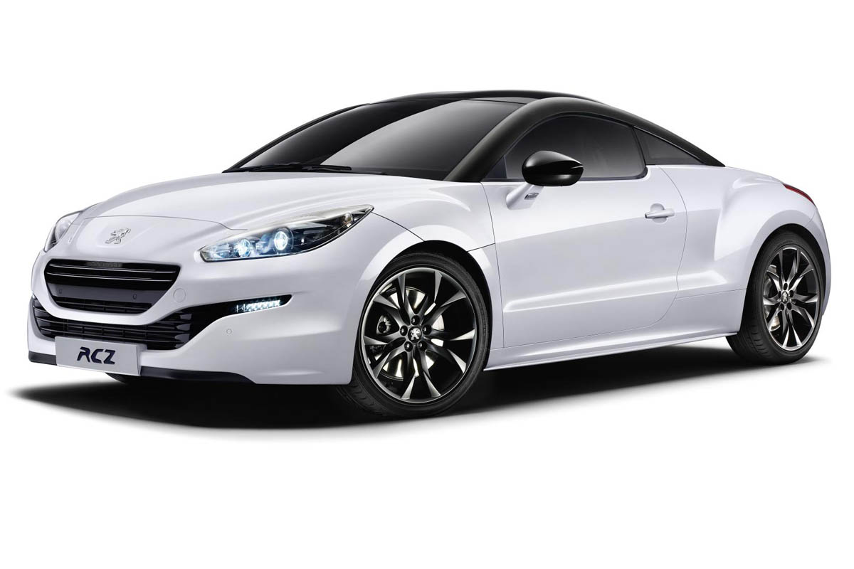 Peugeot RCZ Magnetic pearl white