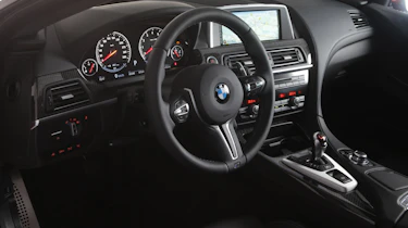 BMW M5 2013 black leather interior