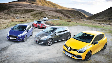 evo Magazine: July 2013 Renault Clio 200 Turbo group test