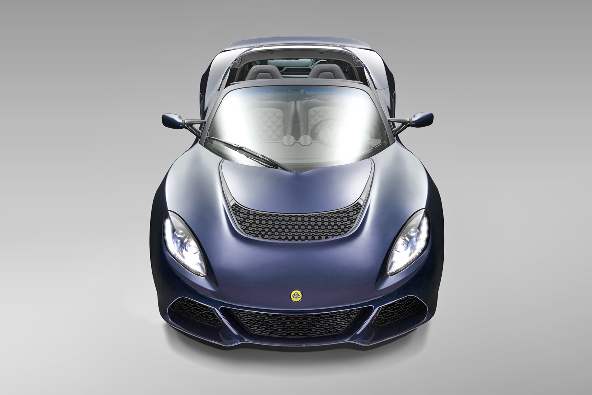 Lotus Exige S Roadster blue
