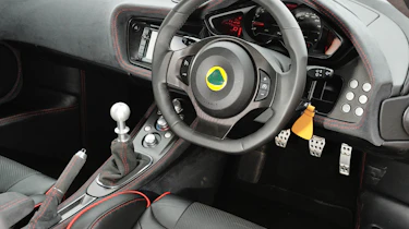 Lotus Evora S Sports Racer interior dashboard