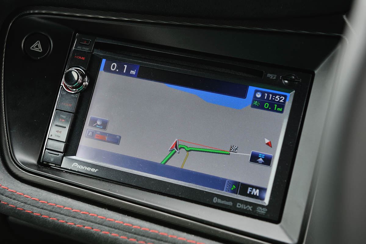 Lotus Evora S Sports Racer satnav