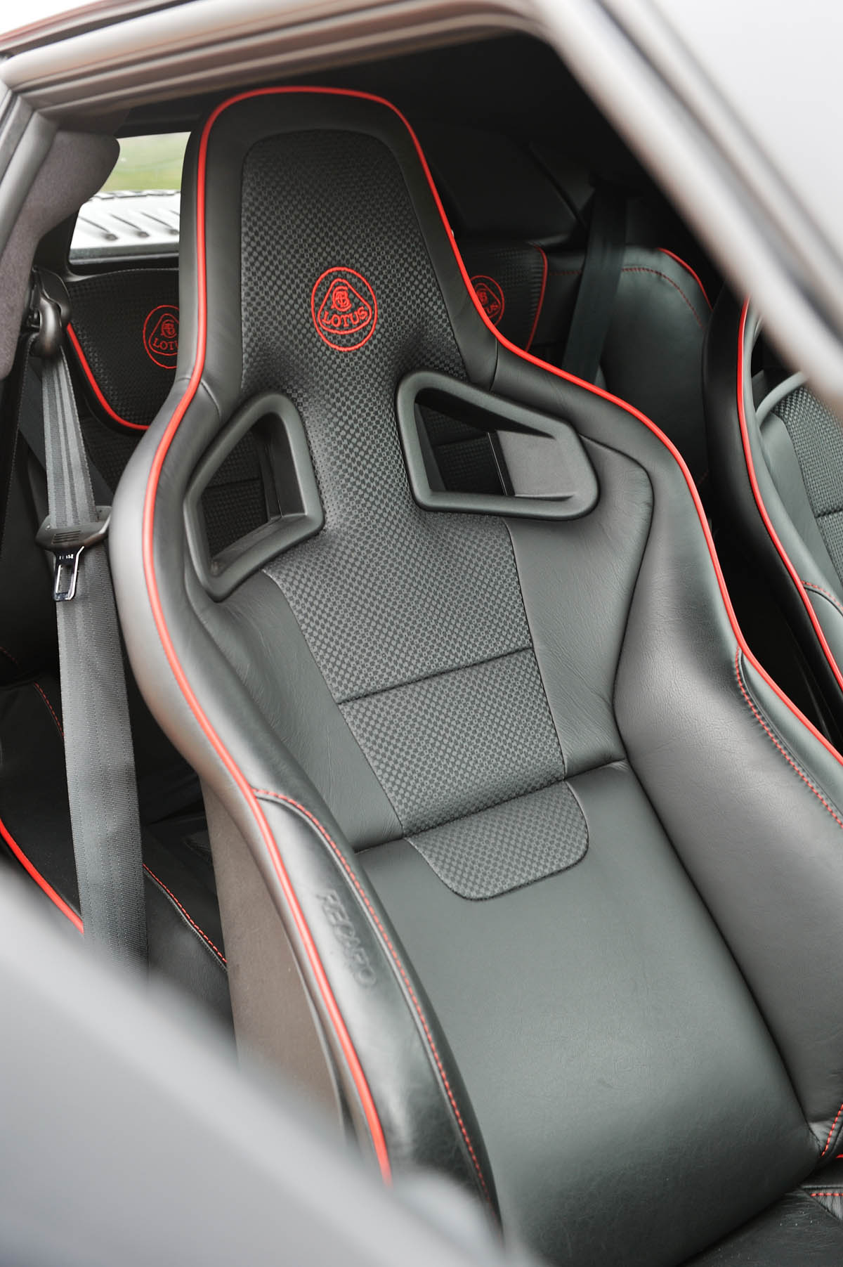 Lotus Evora S Sports Racer leather sports seat