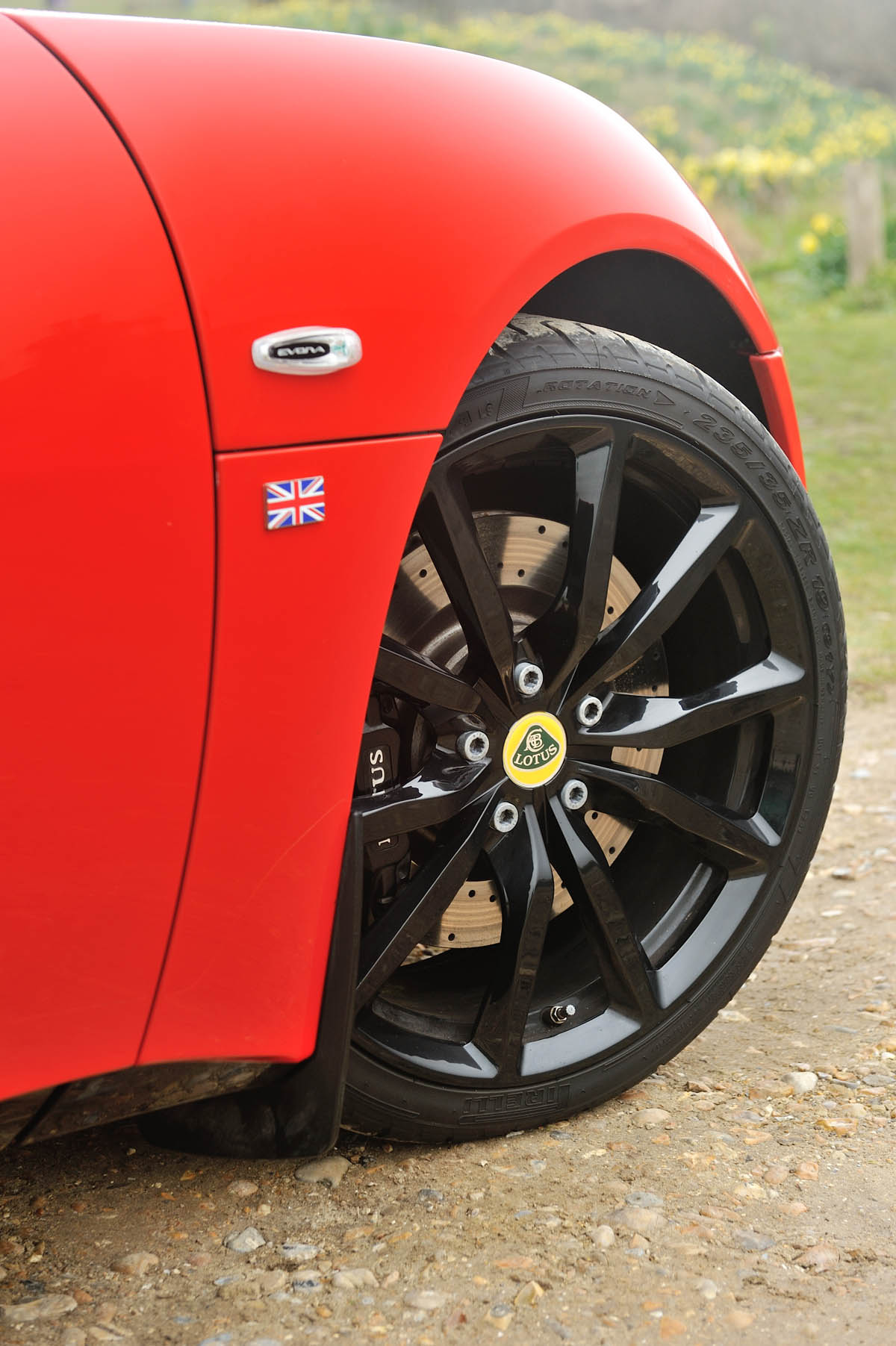 Lotus Evora S Sports Racer gloss black alloy wheel
