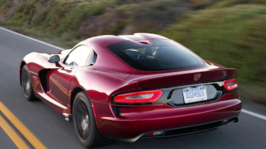 SRT Viper red rear