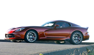 SRT Viper red side profile