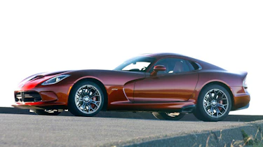 SRT Viper red side profile