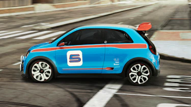 Renault TwinRun V6 hot hatch concept side profile