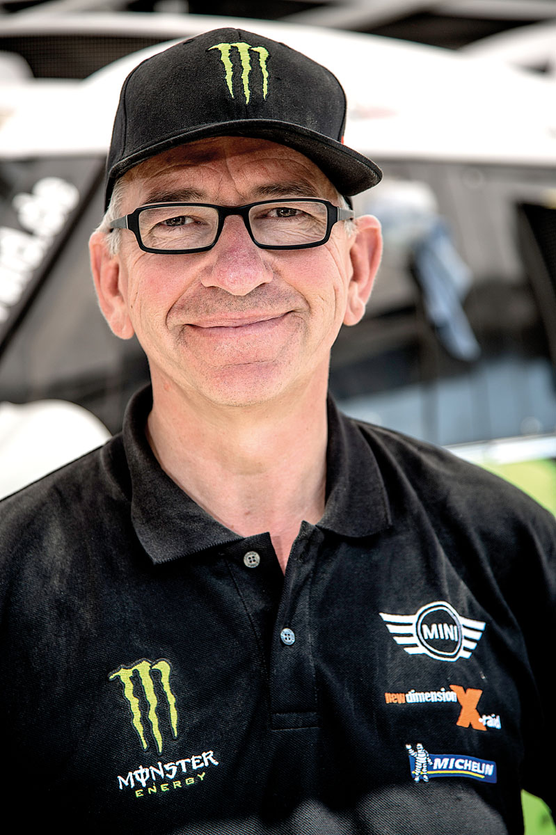 X-Raid team chief Sven Quandt