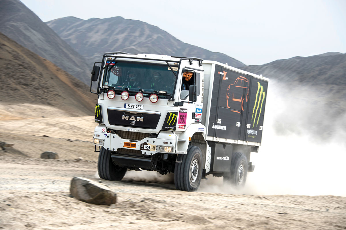 X-Raid truck