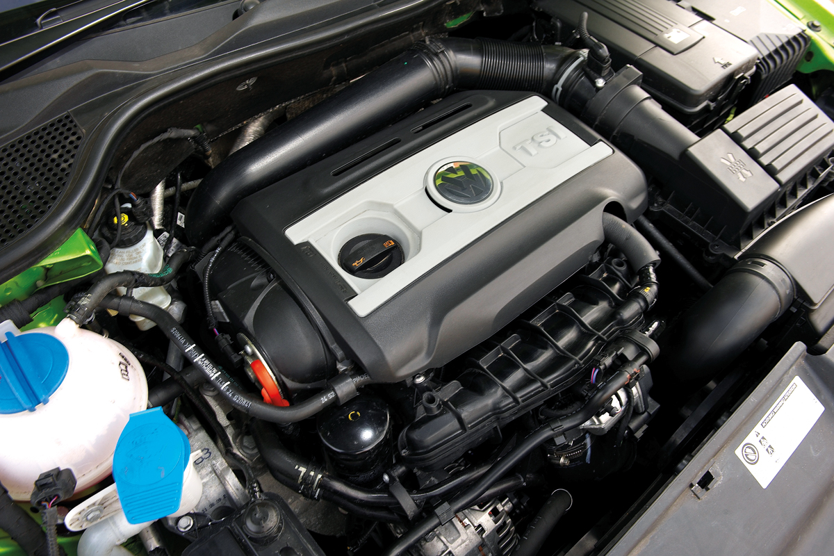 VW Scirocco 2.0-litre tsi engine