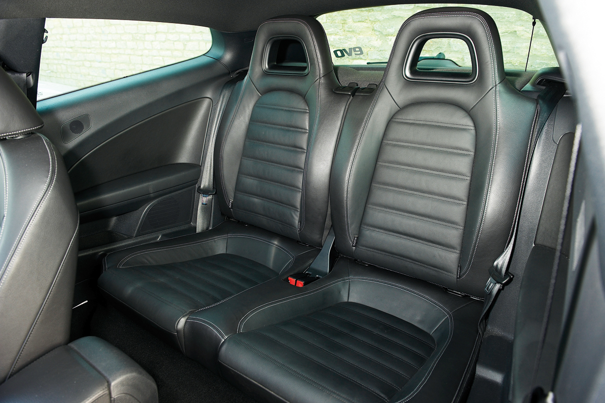 VW Scirocco rear seat