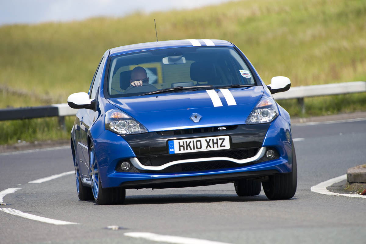 Renault Clio Gordini blue and white