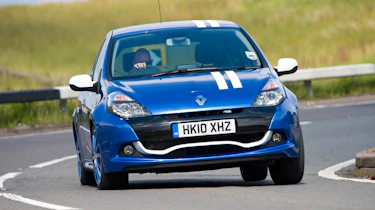 Renault Clio Gordini blue and white