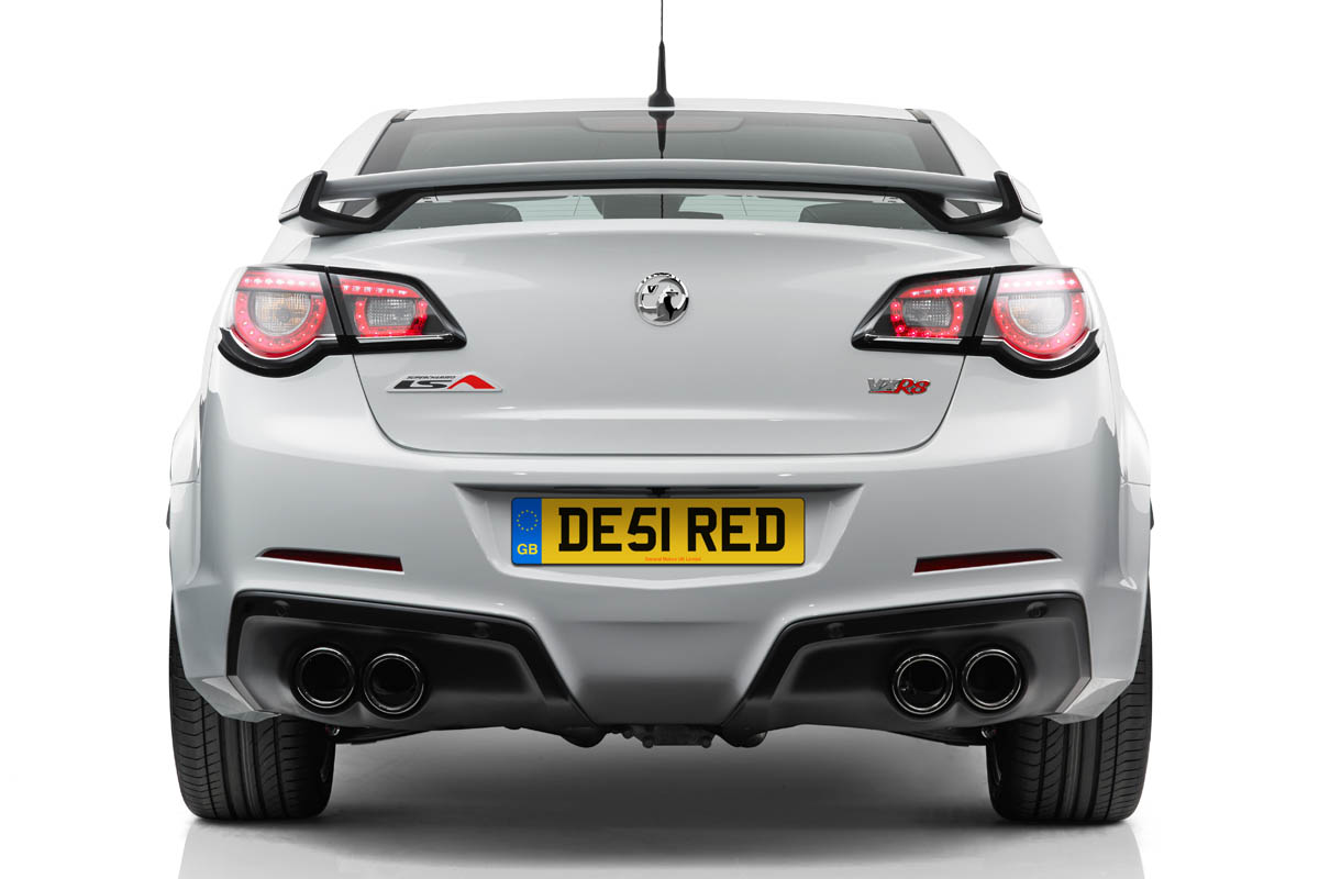 Vauxhall VXR8 GTS 2013 rear