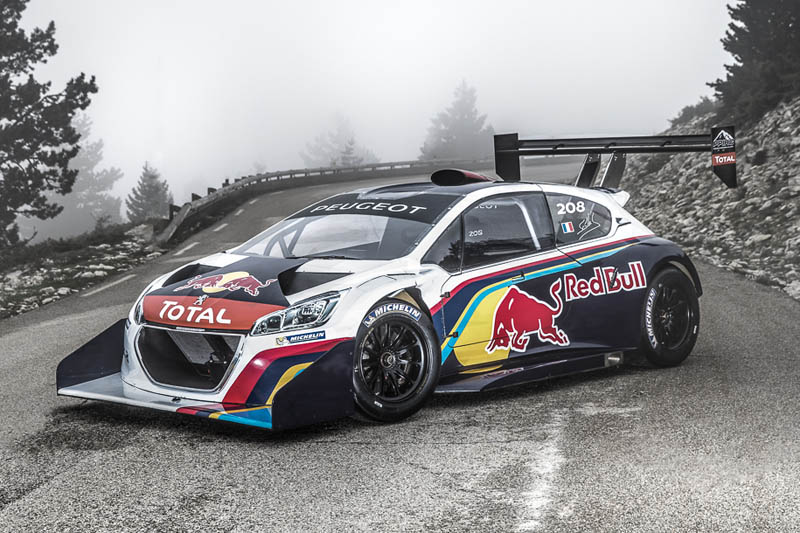 Peugeot 208 T16 Pikes Peak video