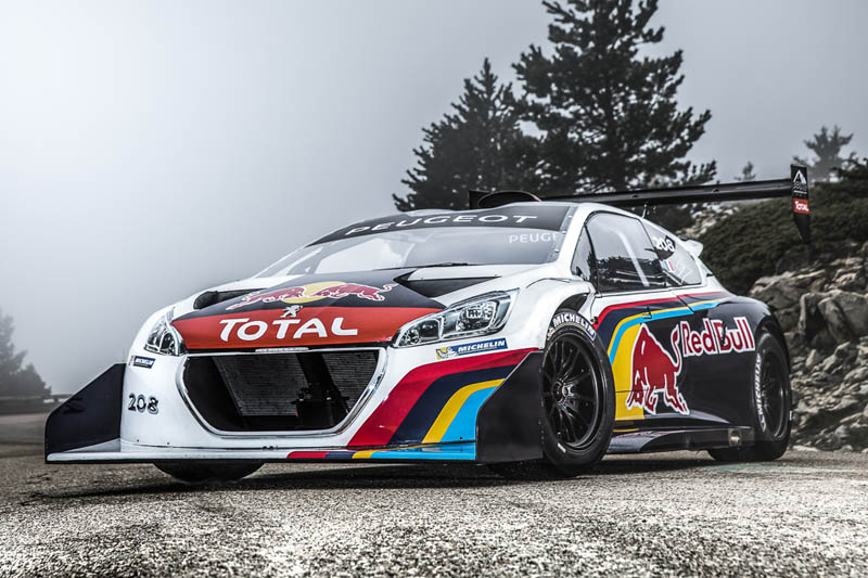 Peugeot 208 T16 Pikes Peak video Sebastien Loeb