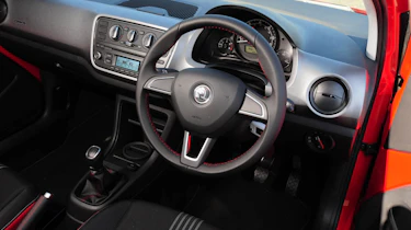 Skoda Citigo Sport interior dashboard steering wheel