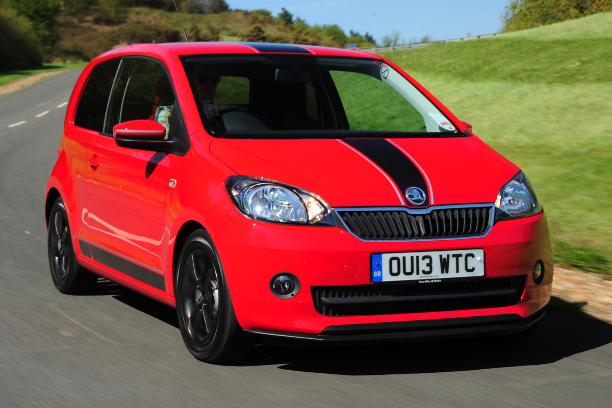 Skoda Citigo Sport red and black