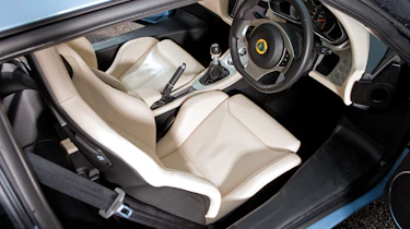Lotus Evora leather interior