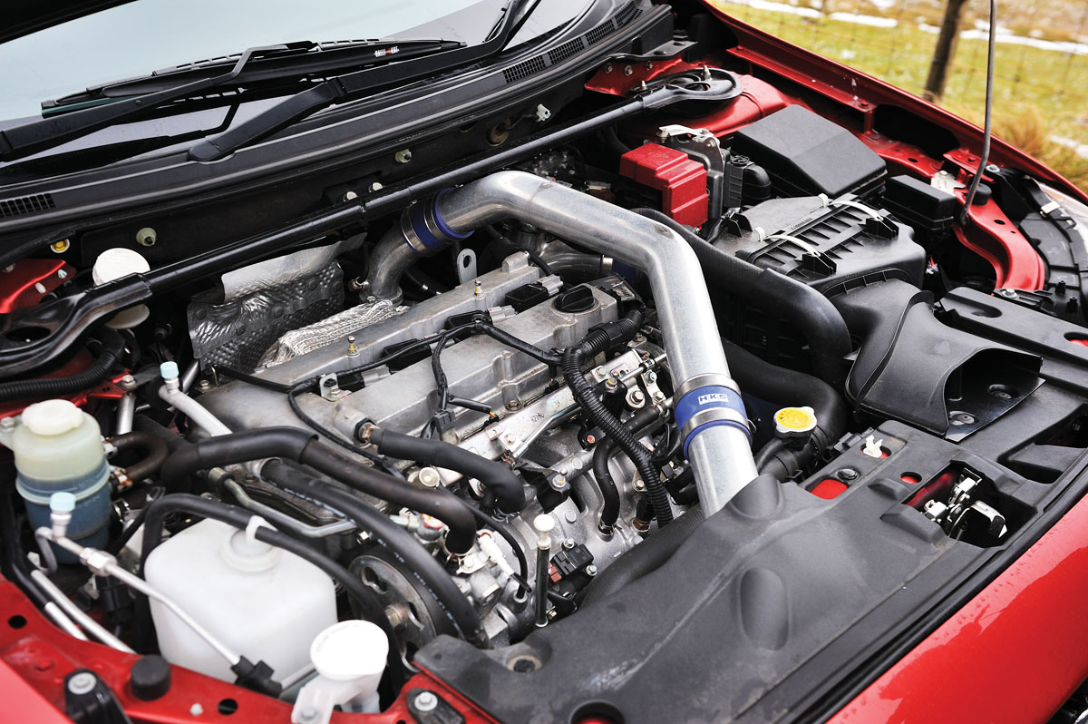 Mitsubishi Evo X FQ-400 4B11 engine
