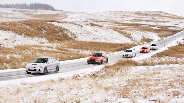 Mitsubishi Evos: the ultimate group test