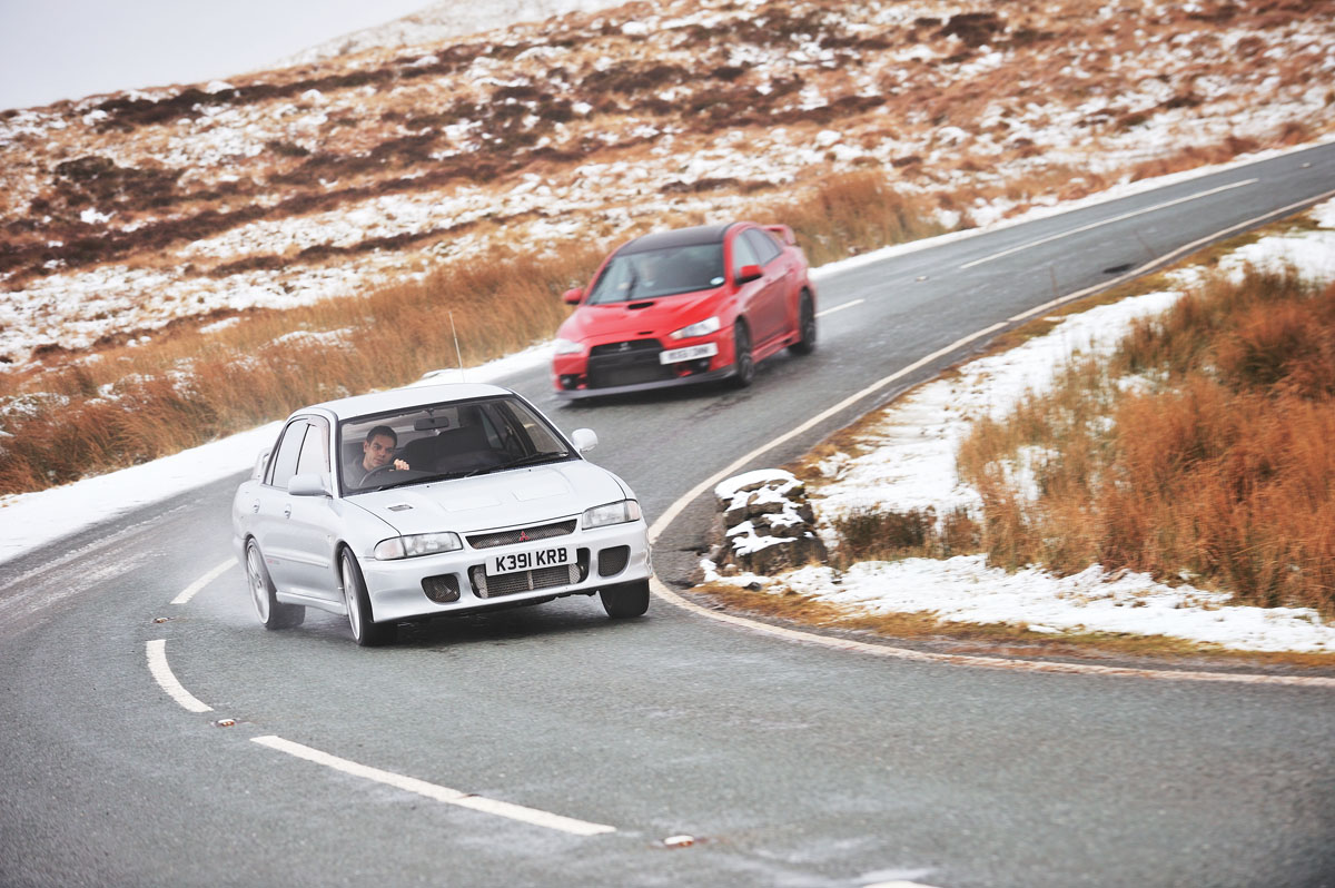 Mitsubishi Evo I drift