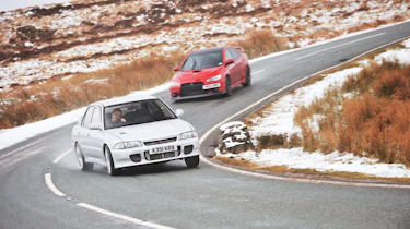 Mitsubishi Evo I drift