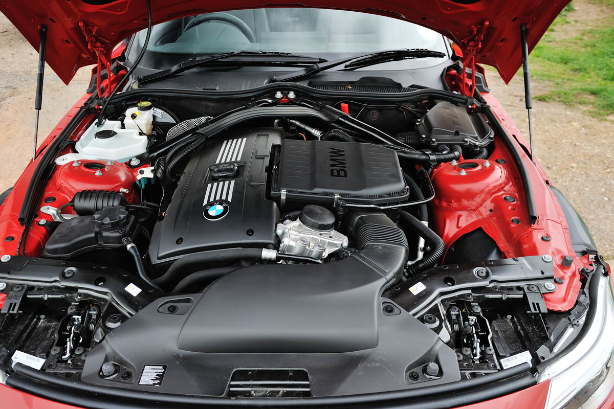 2013 BMW Z4 sDrive35i 3-litre straight six turbo engine