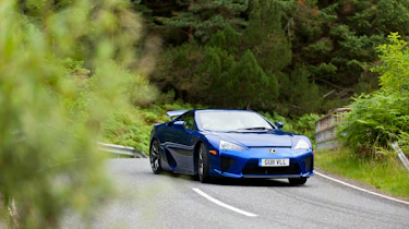 Lexus LFA tribute video blue