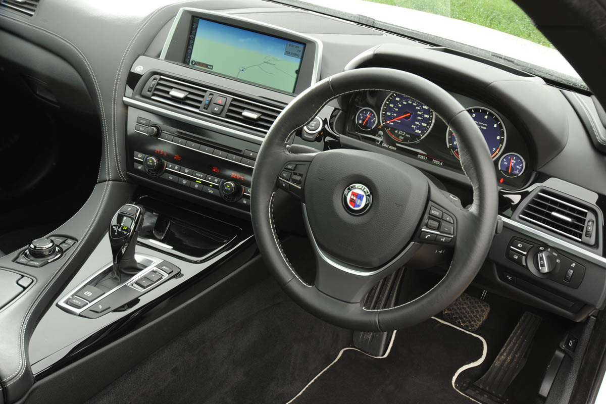 2013 Alpina B6 Bi-Turbo Coupe interior dashboard