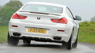 2013 Alpina B6 Bi-Turbo Coupe white rear