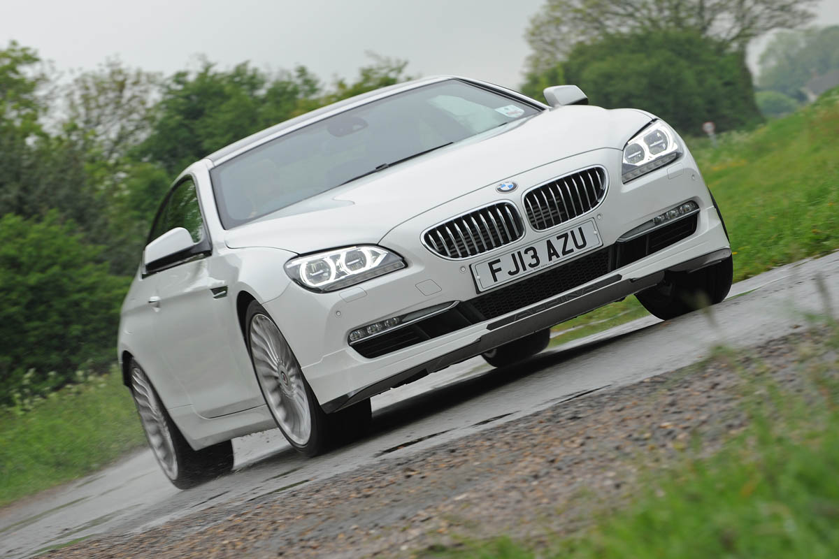2013 Alpina B6 Bi-Turbo Coupe white front