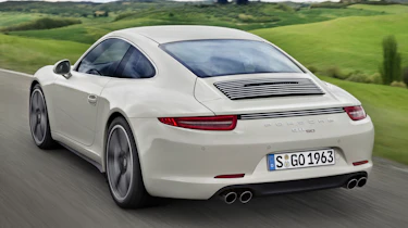 Porsche 911 50 Years Edition Geyser Grey rear