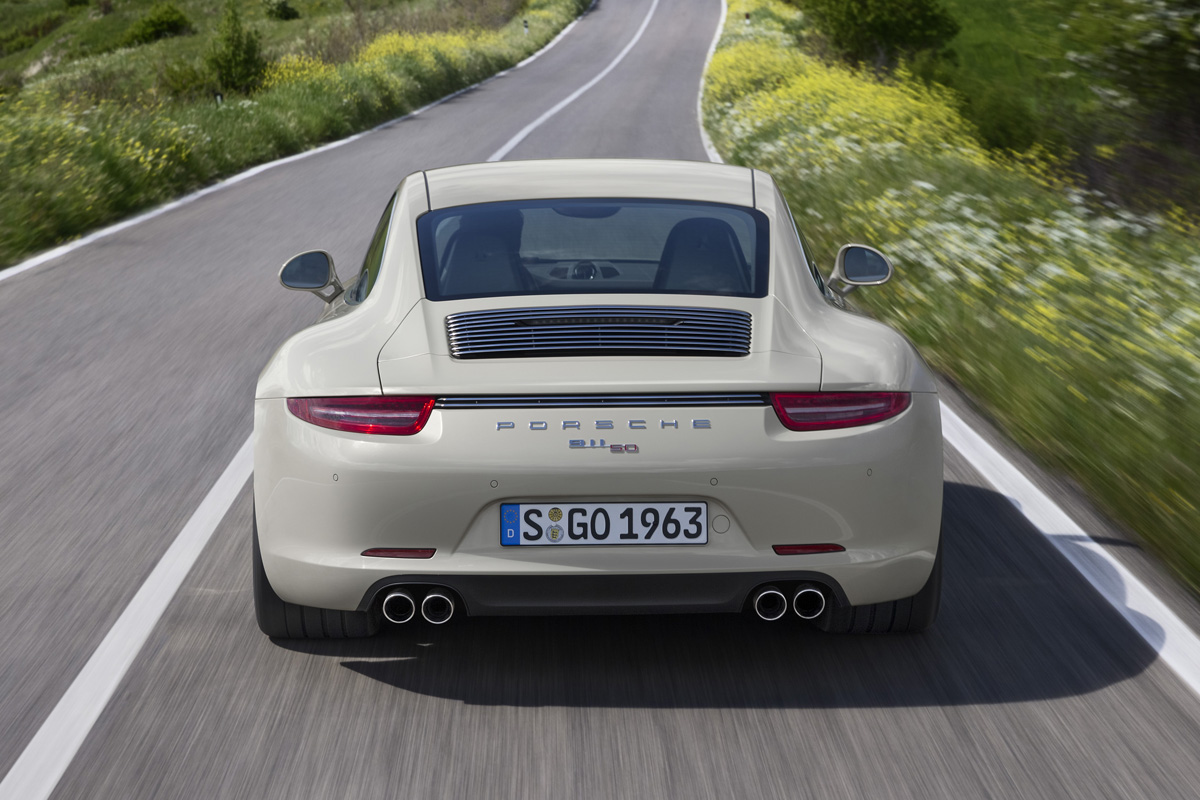 Porsche 911 50 Years Edition rear