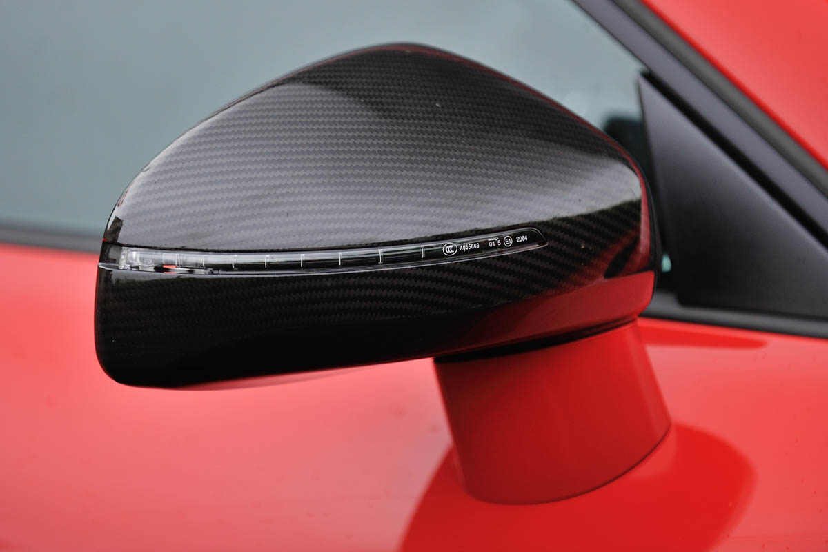 2013 Audi TT RS Plus carbon fibre wing mirror