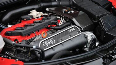 2013 Audi TT RS Plus five-cylinder turbo engine