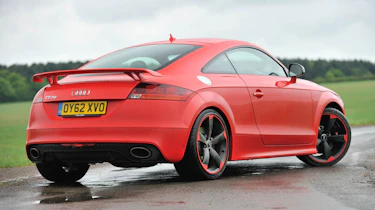 2013 Audi TT RS Plus red rear spoiler