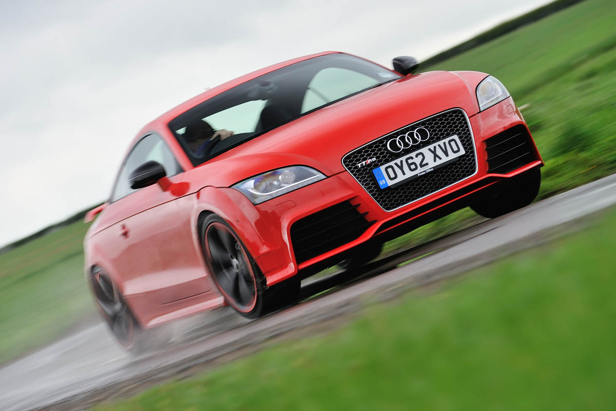 2013 Audi TT RS Plus red front
