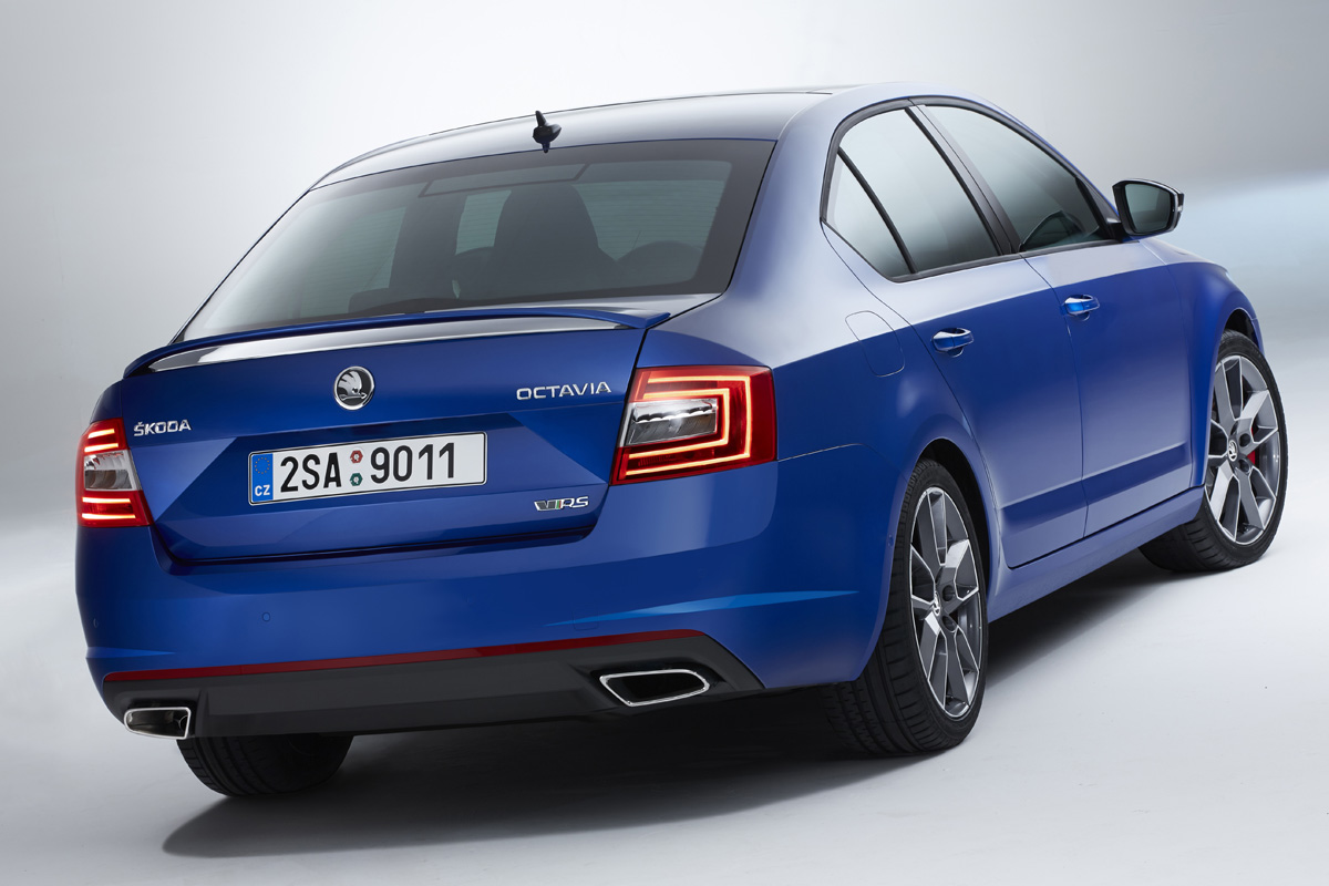 2013 Skoda Octavia vRS rear